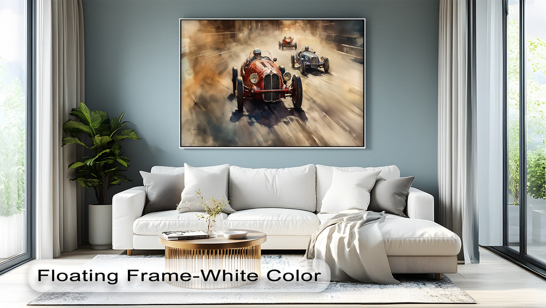 Grand Prix Glory – Car Canvas Print