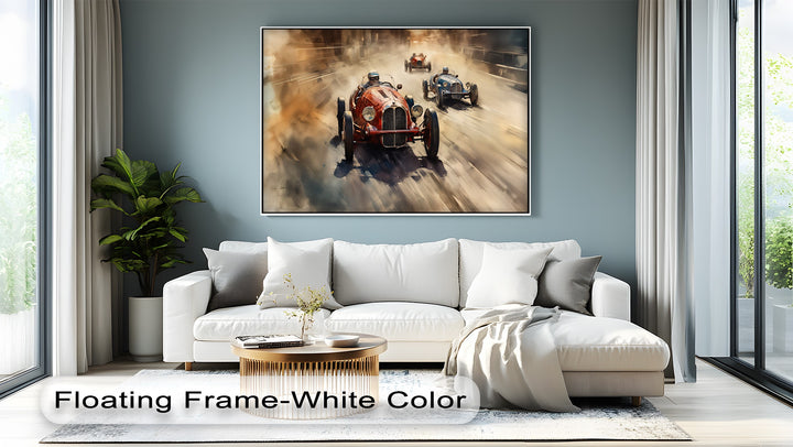 Grand Prix Glory – Car Canvas Print