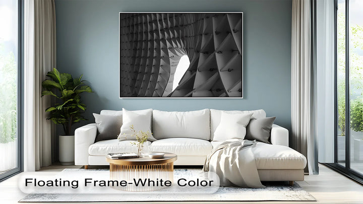 Architectural Geometry – Abstract Structural Canvas Wall Art - MyPhotoStation