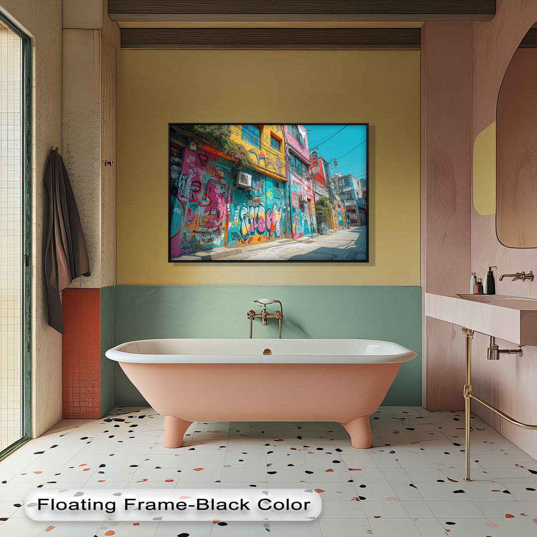 هروب الحمضيات في أمالفي – طباعة قماشية لبستان البرتقال المتوسطي