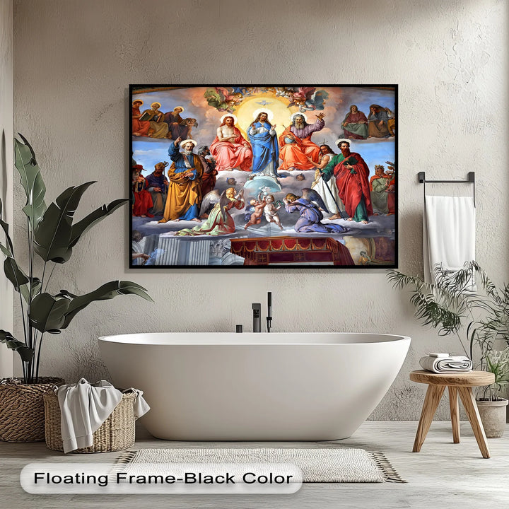 The Heavenly Coronation – Renaissance Religious Canvas Print - MyPhotoStation