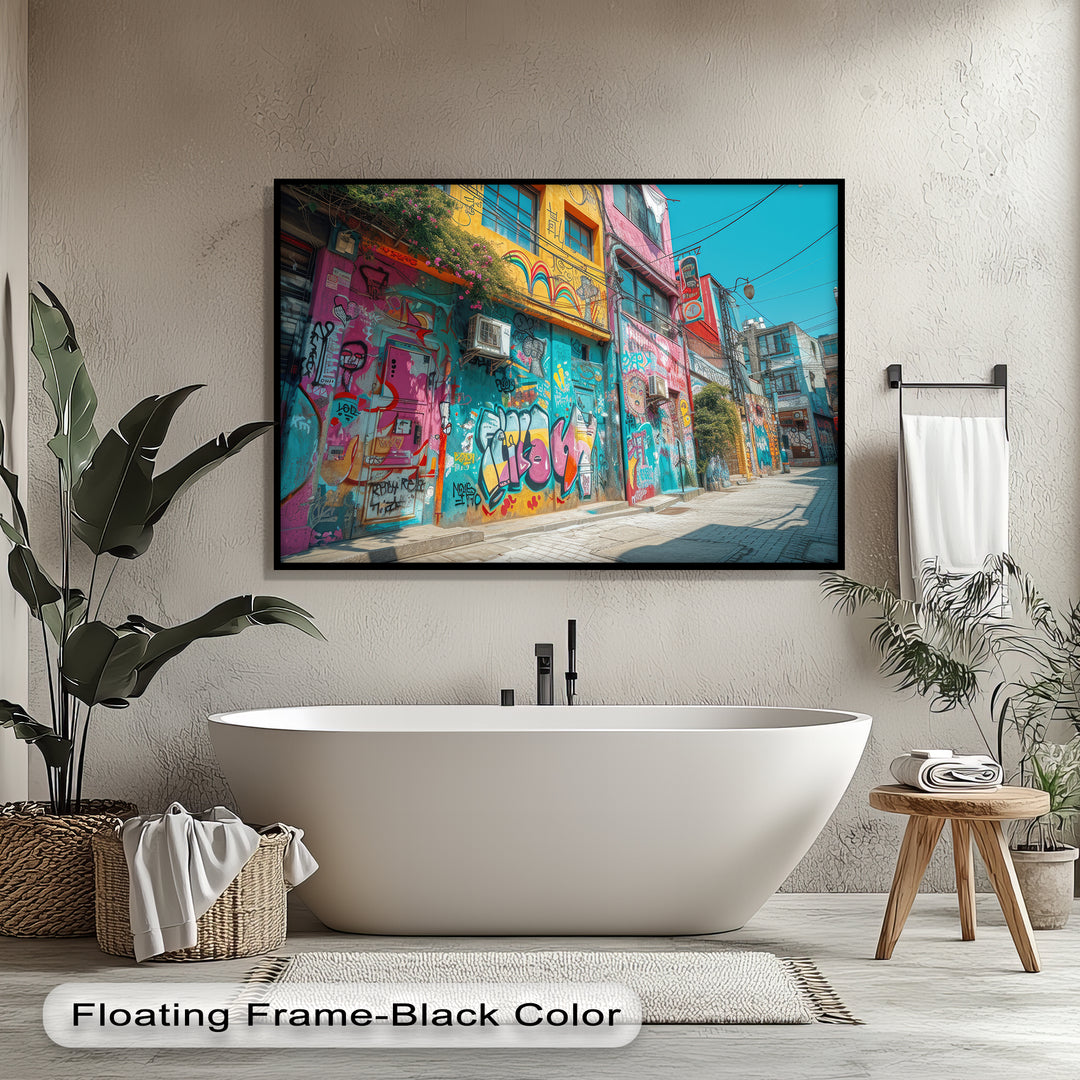 هروب الحمضيات في أمالفي – طباعة قماشية لبستان البرتقال المتوسطي