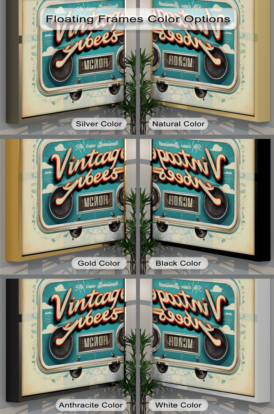 Vintage Vibes – Retro Camera Canvas Print