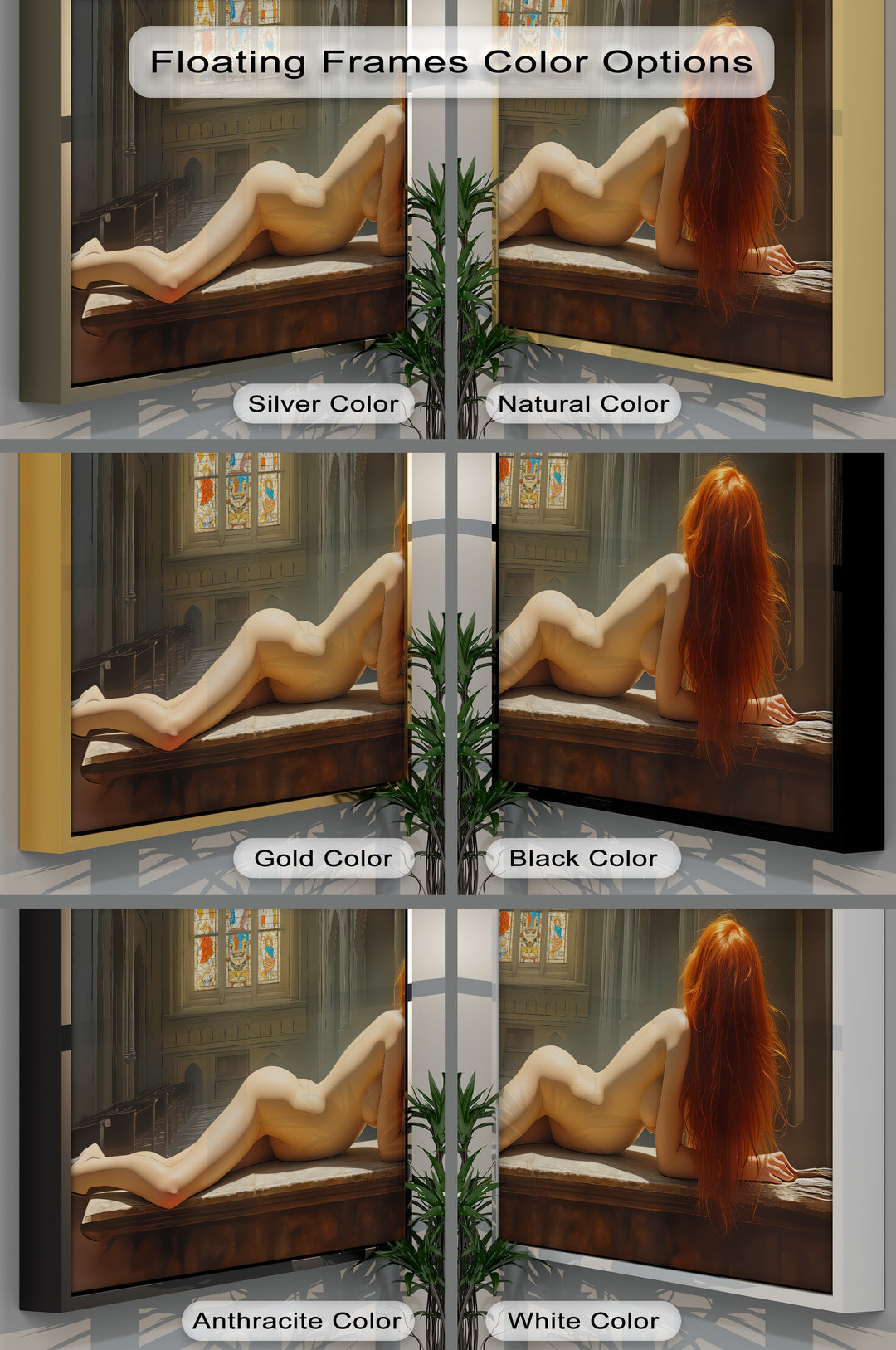 Sacred Gaze – Erotic Canvas Wall Art | Biggest Canvas