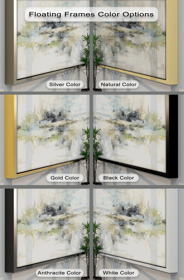 Tranquil Horizons – Soft Abstract Landscape Canvas Print - MyPhotoStation