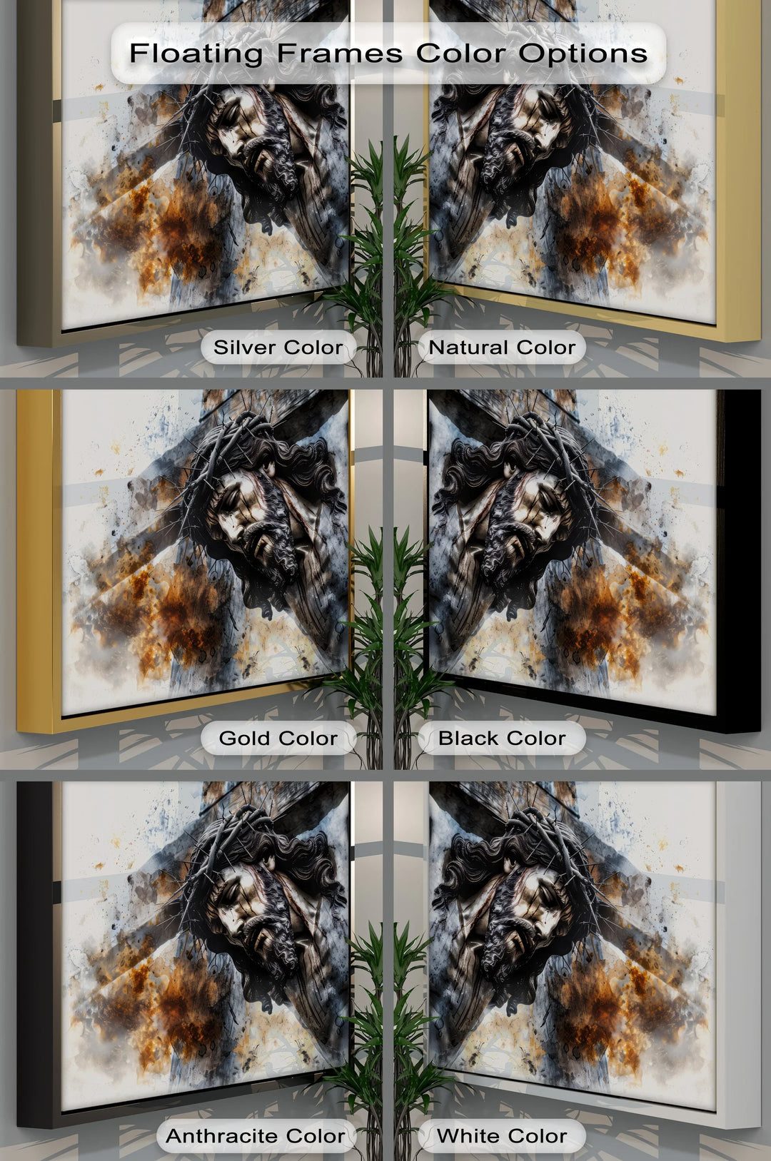 Crown of Thorns – Crucifixion of Jesus Canvas Print