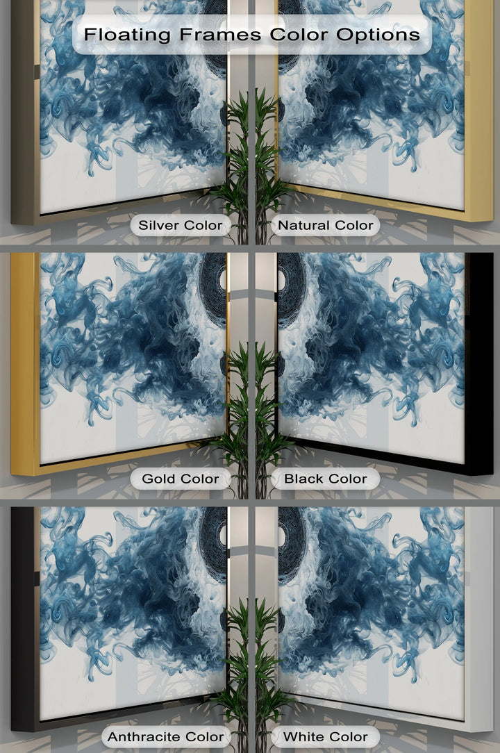 Yin Yang Smoke Balance – Canvas Print - MyPhotoStation