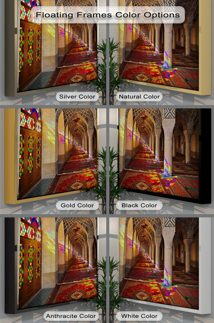 Prismatic Aisle of Light – Persian Canvas Print