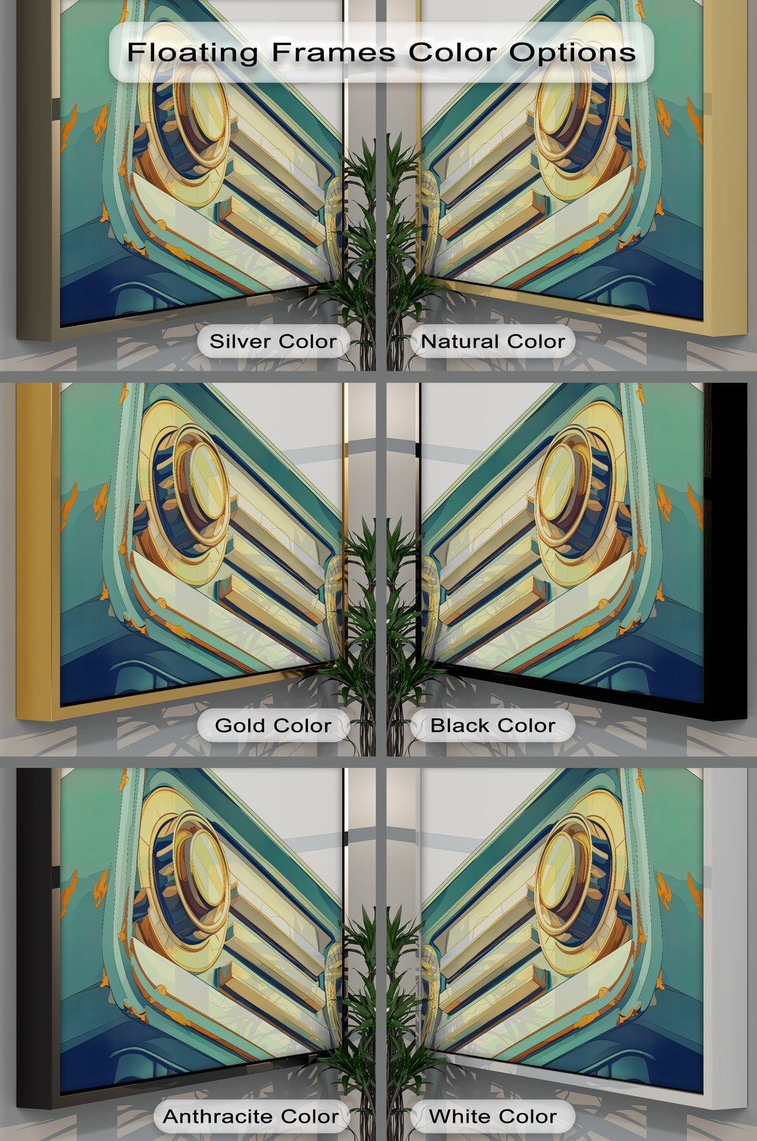 Tuned in Time – Retro Teal Radio Canvas Print