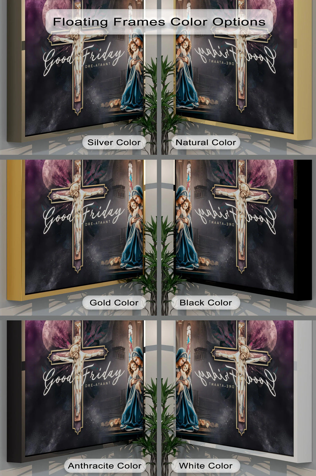 Good Friday Devotion – Jesus Canvas Print