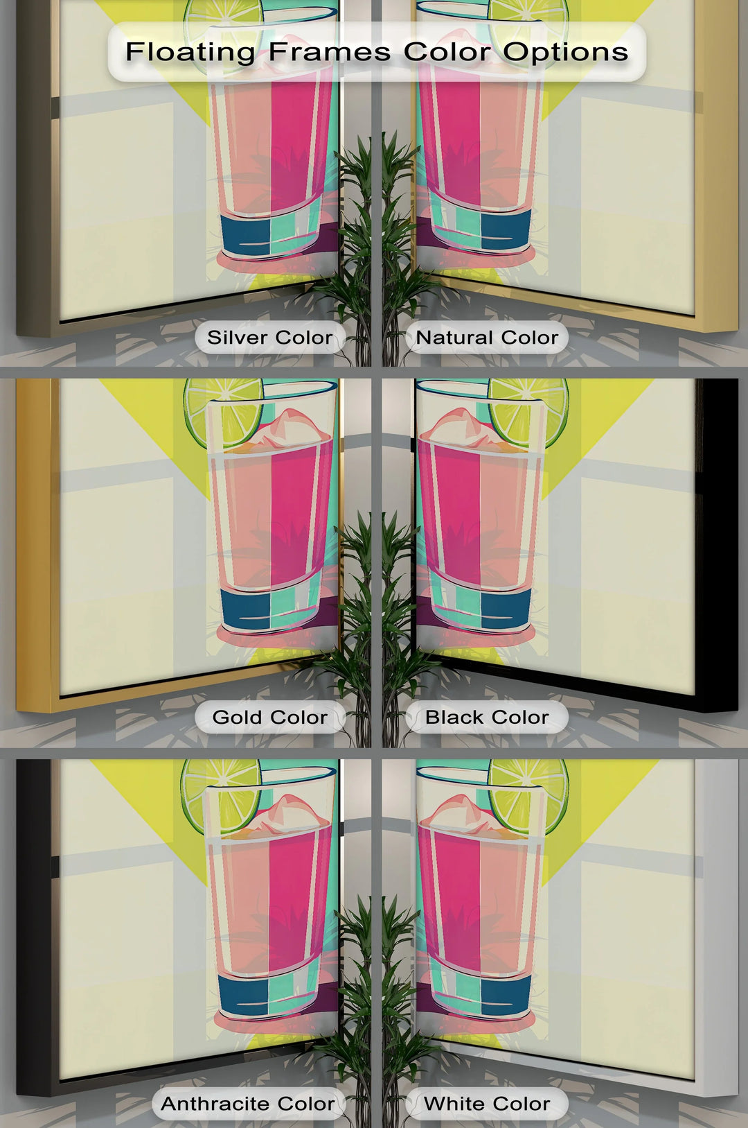 Pop Art Pink Lemonade – Kitchen Retro Drink Canvas Print - MyPhotoStation