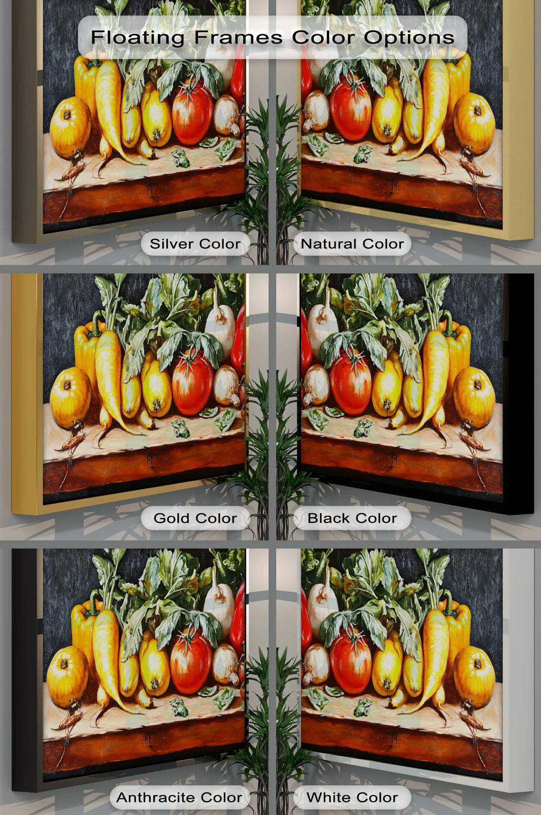 Farm-Fresh Harvest – Rustic Vegetable Still Life Kitchen Canvas Prints - MyPhotoStation