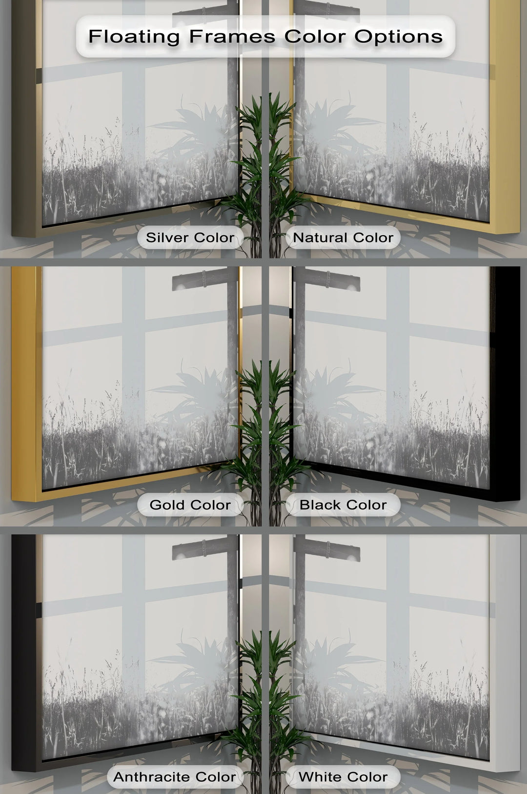 In Surrender – Black and White Prayer with Cross Canvas Print