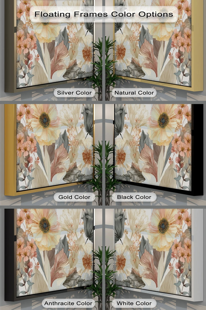 Soft Vintage Botanical Bloom – Canvas Print - MyPhotoStation