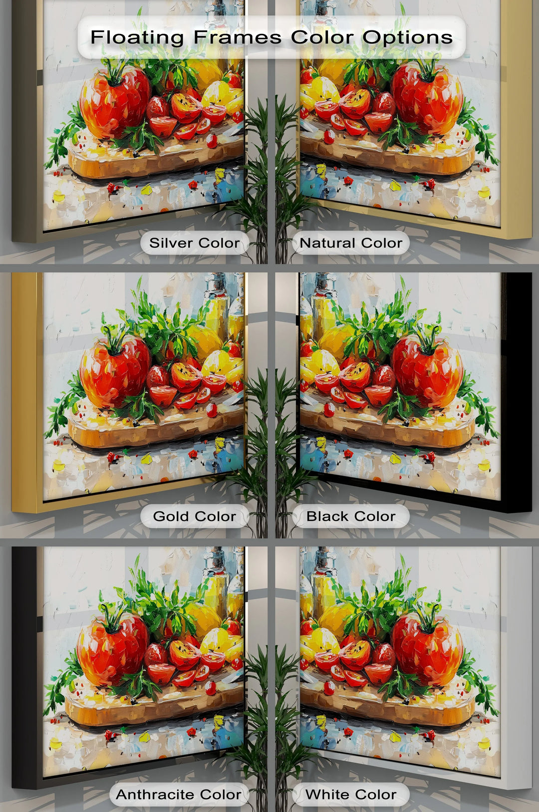 Heirloom Harvest – Tomato & Olive Oil Kitchen Canvas Prints - MyPhotoStation