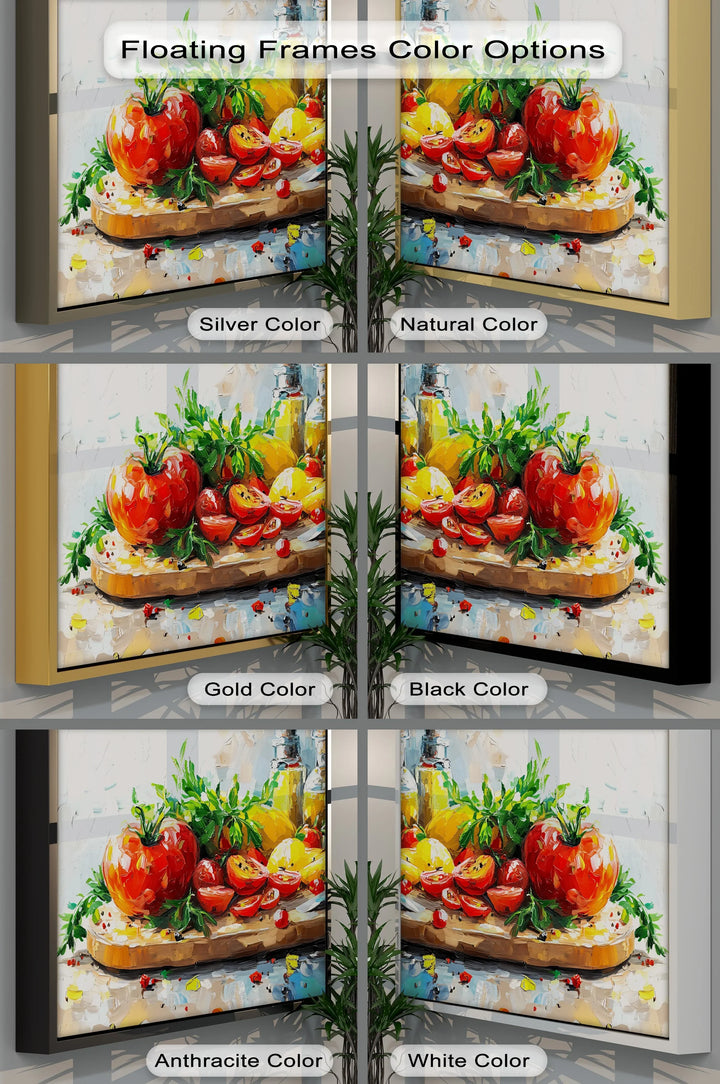 Heirloom Harvest – Tomato & Olive Oil Kitchen Canvas Prints - MyPhotoStation
