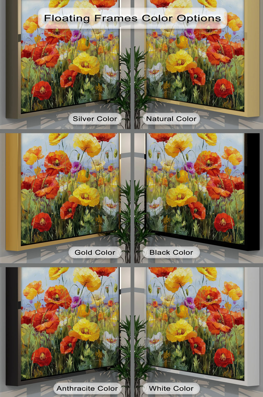Meadow Melody – Colorful Wildflower Field Canvas Print - MyPhotoStation