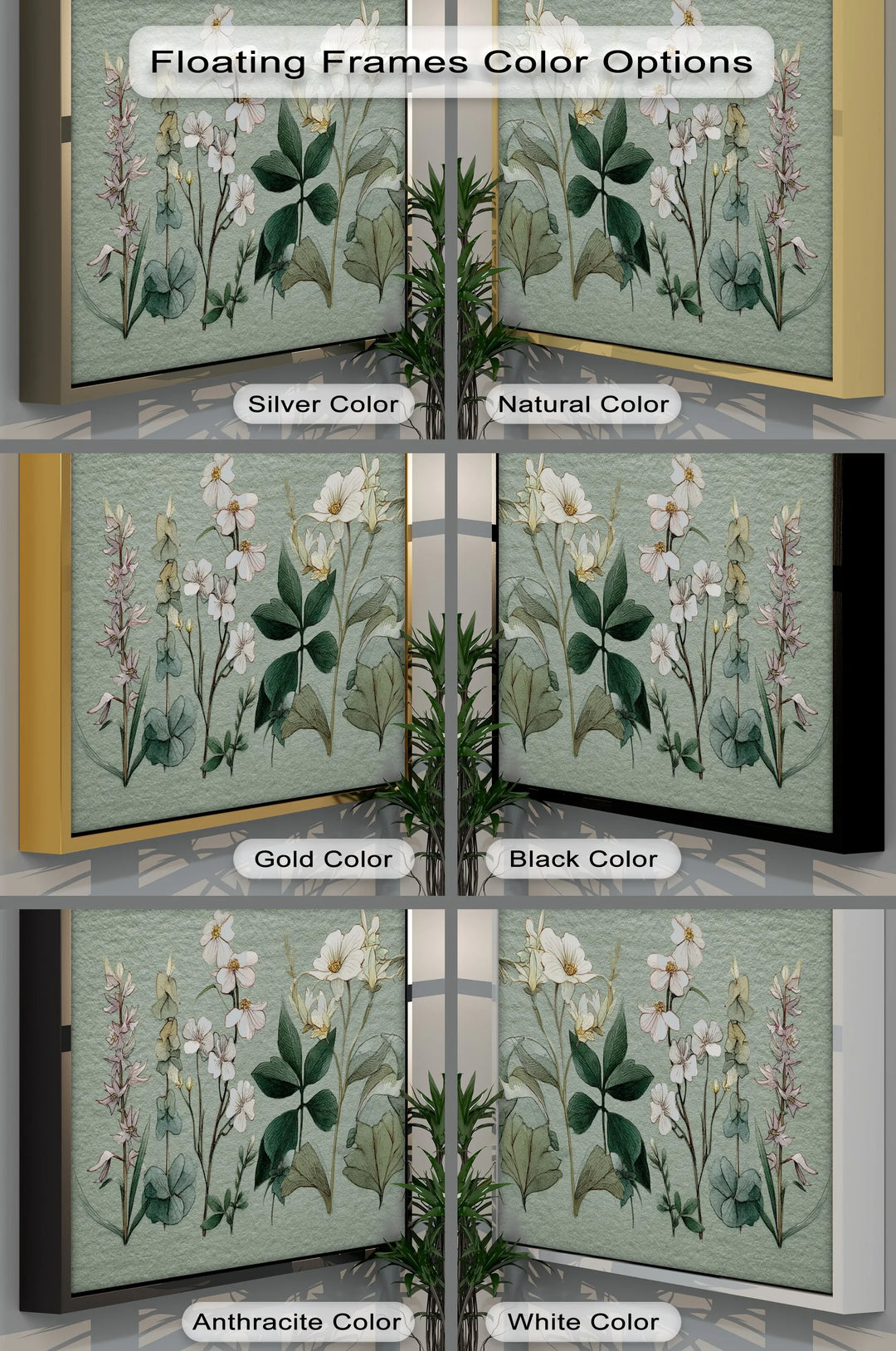 Delicate Wildflower Study – Canvas Print - MyPhotoStation