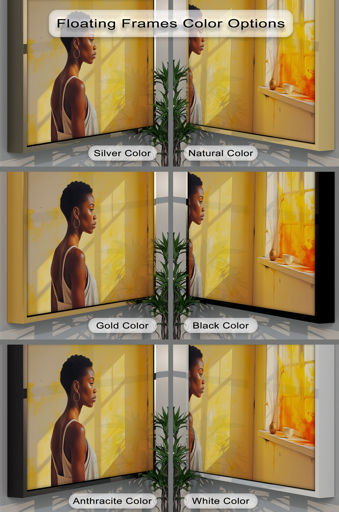 Golden Solitude – Erotic Canvas Wall Art | Abstract Art