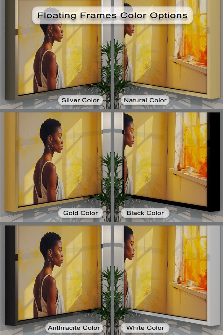 Golden Solitude – Erotic Canvas Wall Art | Abstract Art