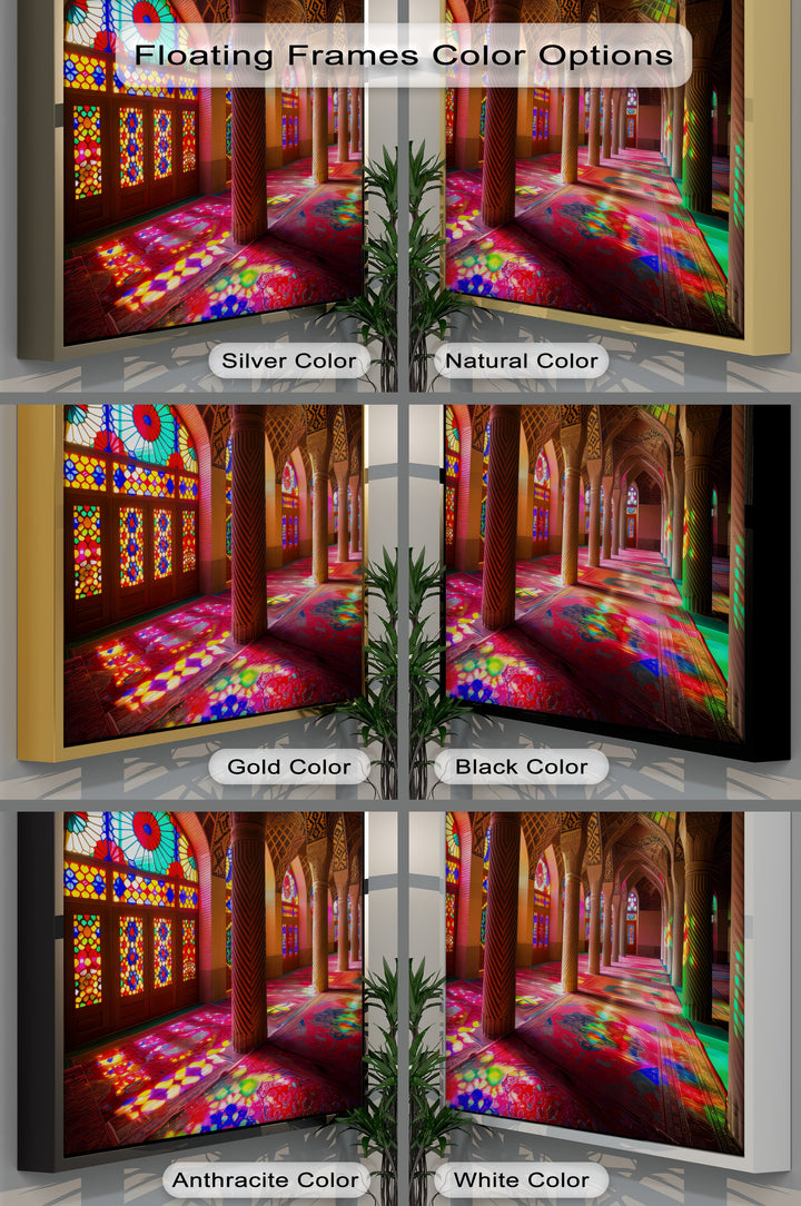 Sunlit Splendor Hall – Persian Canvas Print