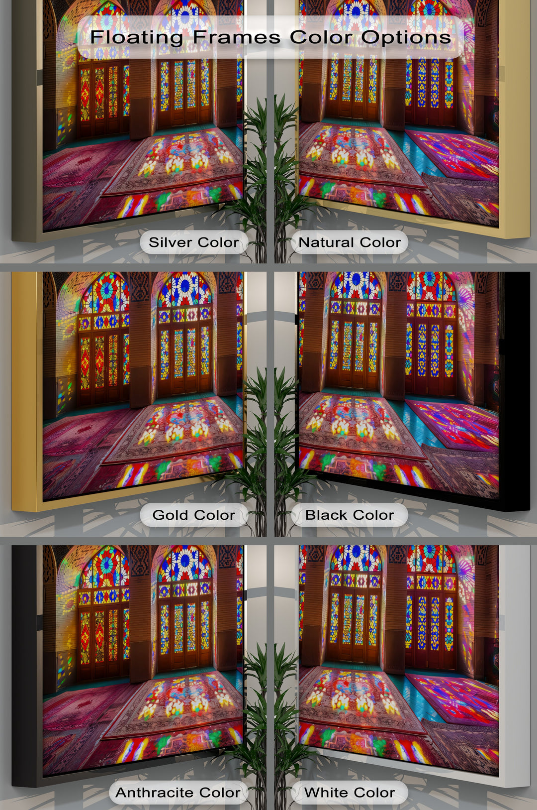 Sunlit Persian Grandeur – Persian Canvas Print
