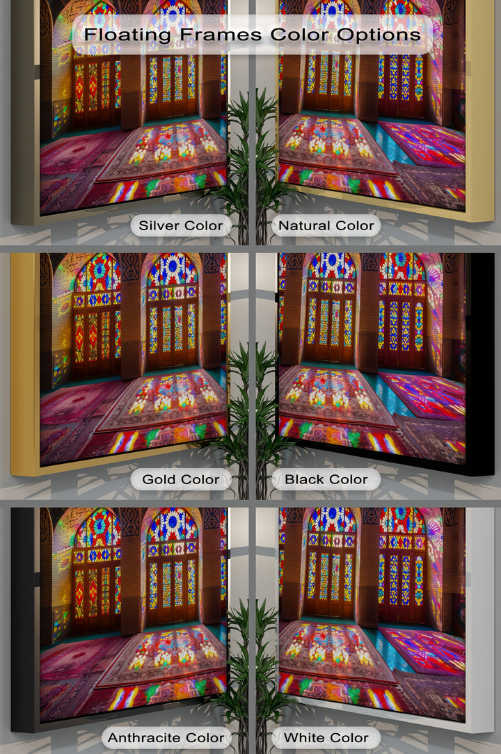 Sunlit Persian Grandeur – Persian Canvas Print