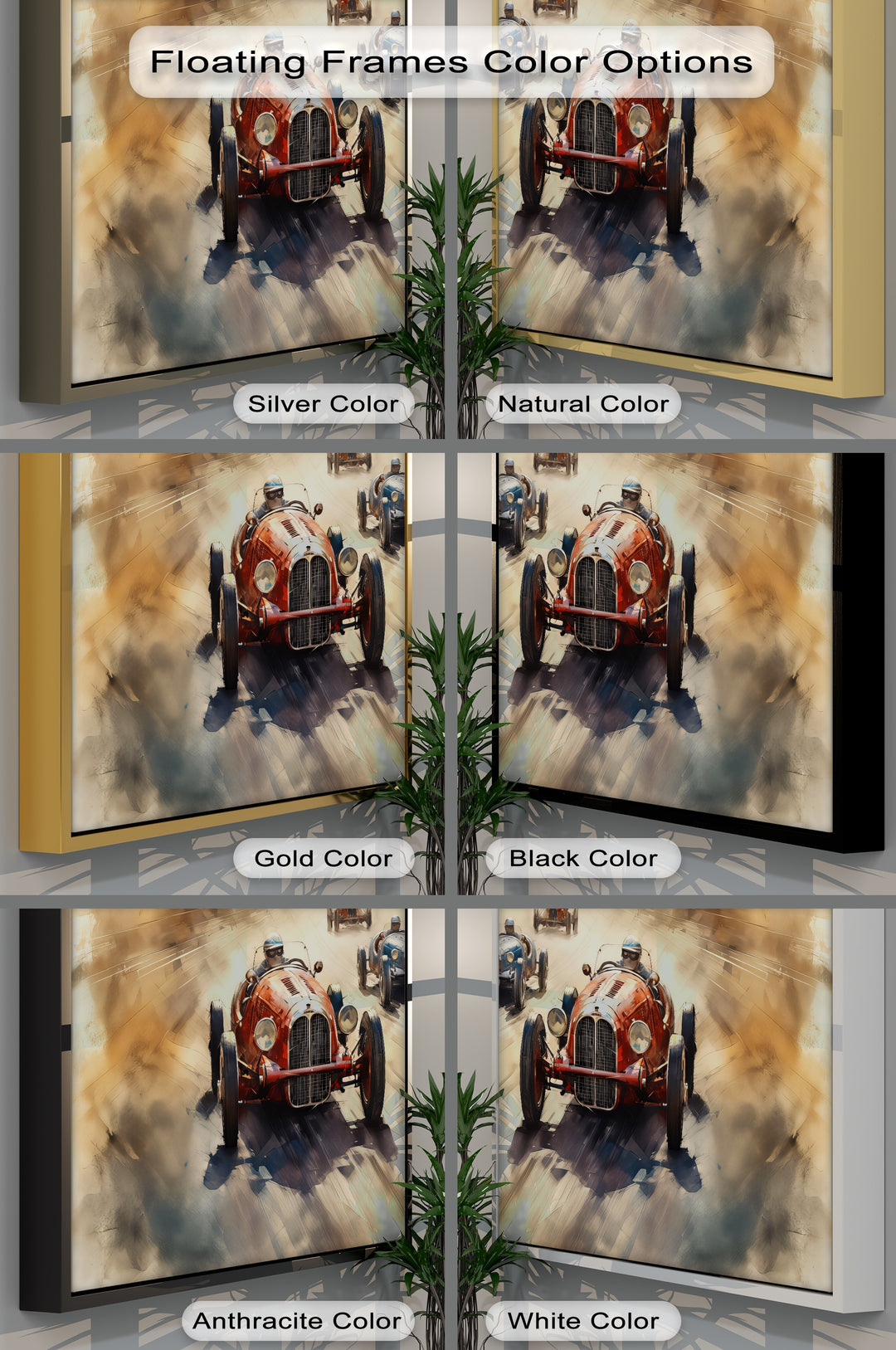 Grand Prix Glory – Car Canvas Print