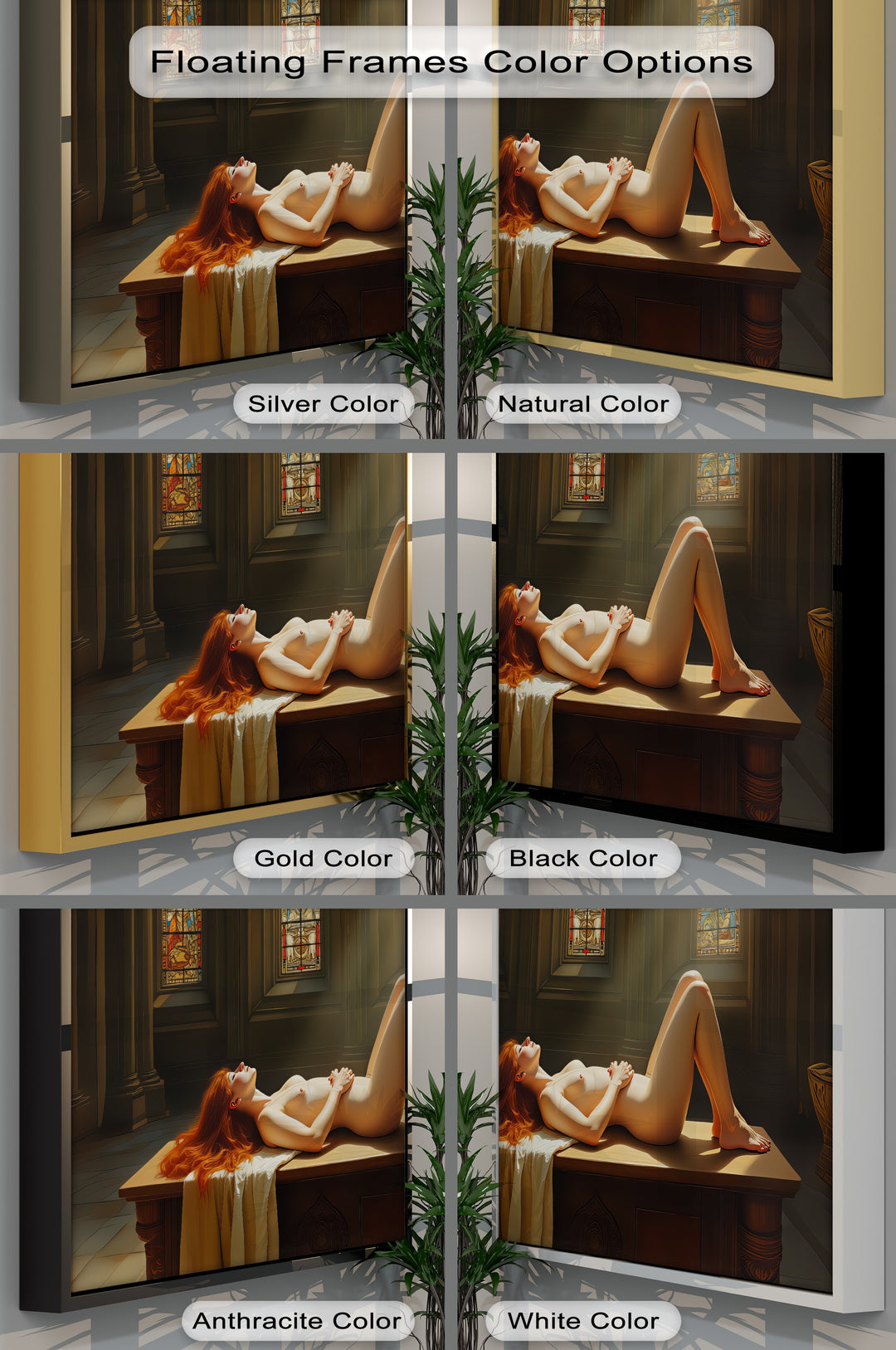 Divine Surrender – Erotic Canvas Wall Art | Artwork Canvas