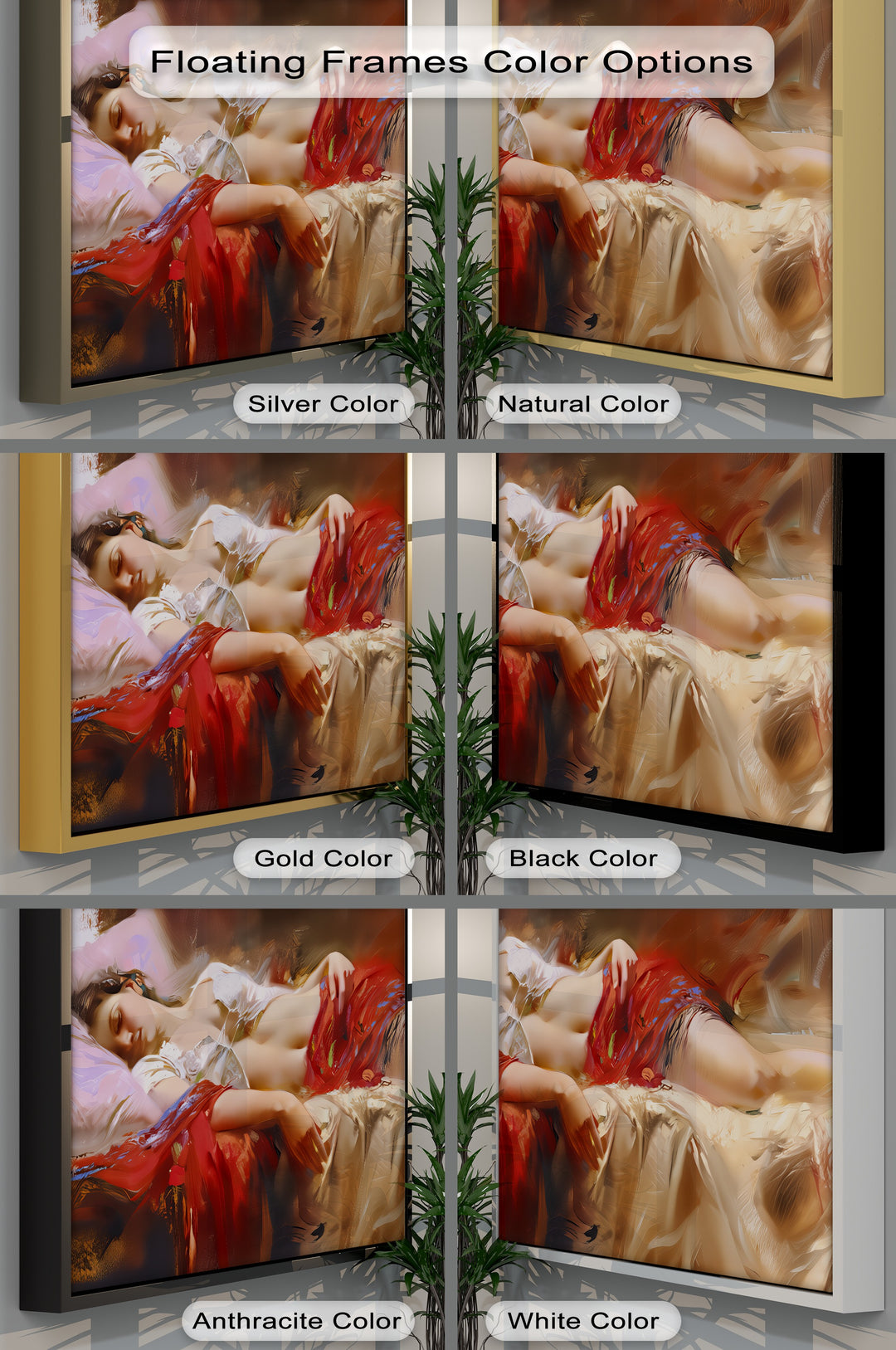 Velvet Repose – Erotic Abstract Canvas Print | Romantic Bedroom Wall Art