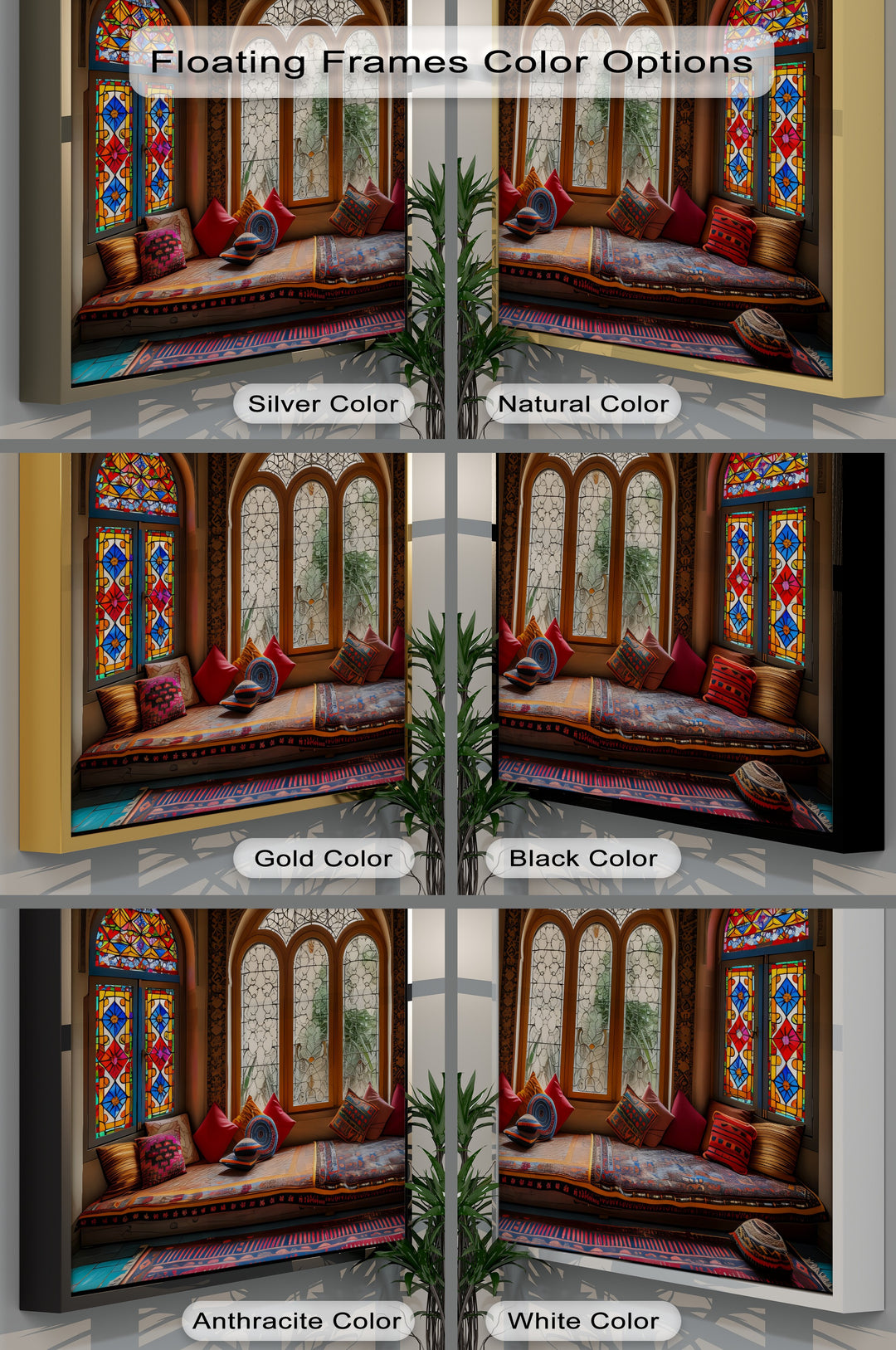 Radiant Persian Nook – Persian Canvas Print