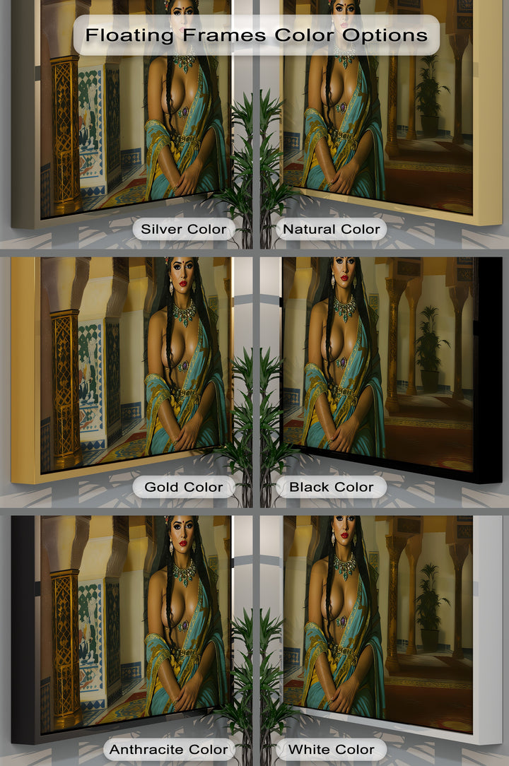 Jewel of the Palace – Erotic Canvas Wall Art | Oversized Wall Art
