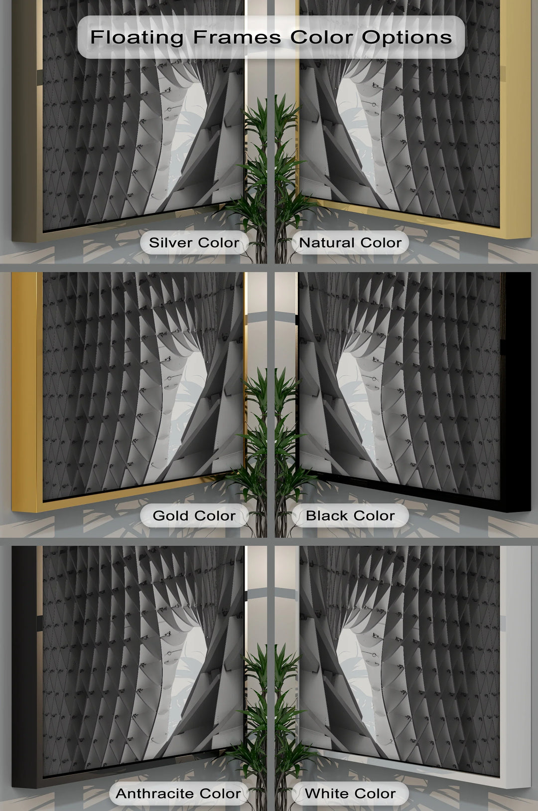 Architectural Geometry – Abstract Structural Canvas Wall Art - MyPhotoStation