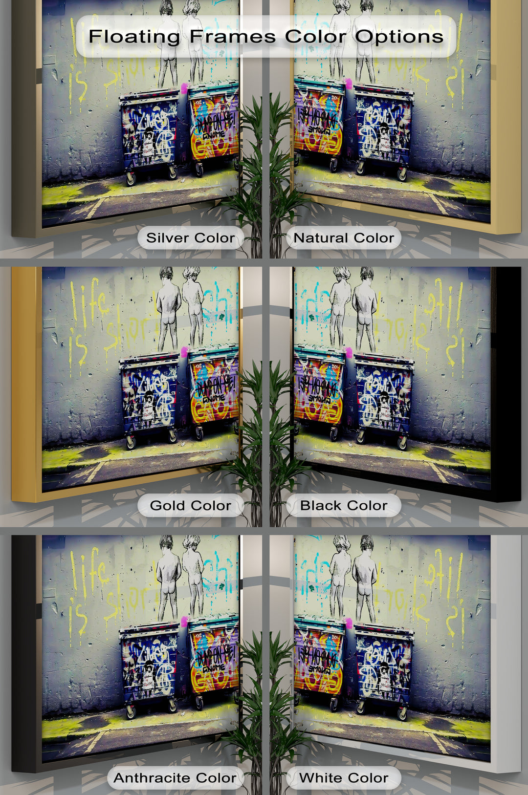 Amalfi Citrus Escape – Stampa su tela con aranceto mediterraneo