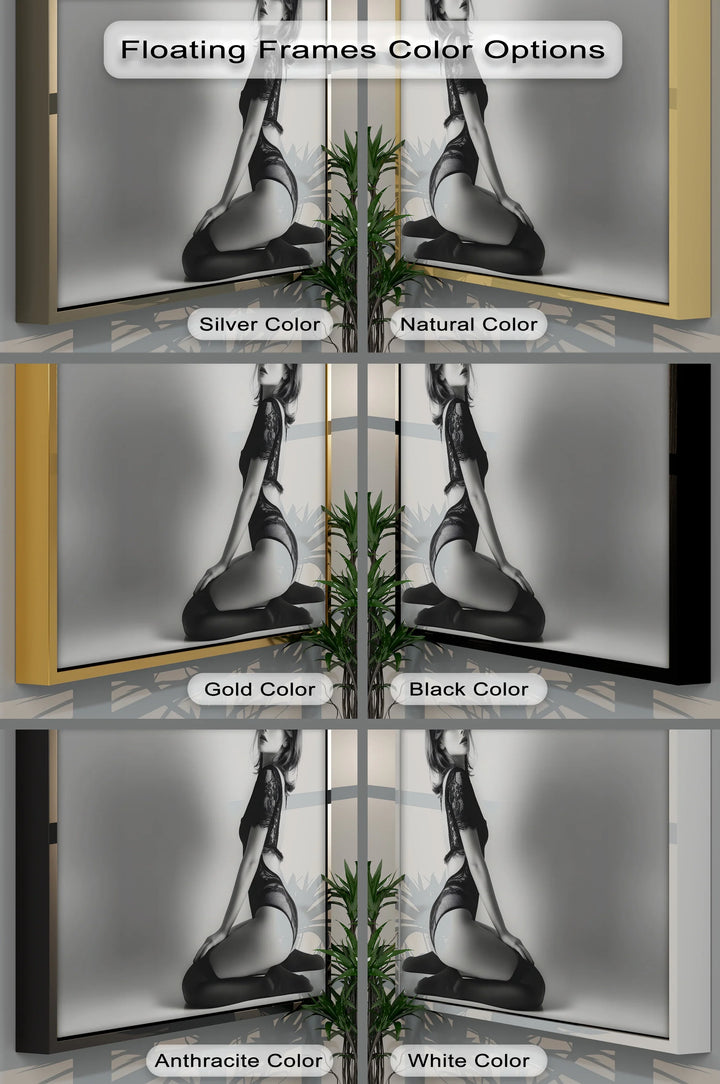 Monochrome Allure – Black Lace Sensuality in Fine Art Canvas Print - MyPhotoStation