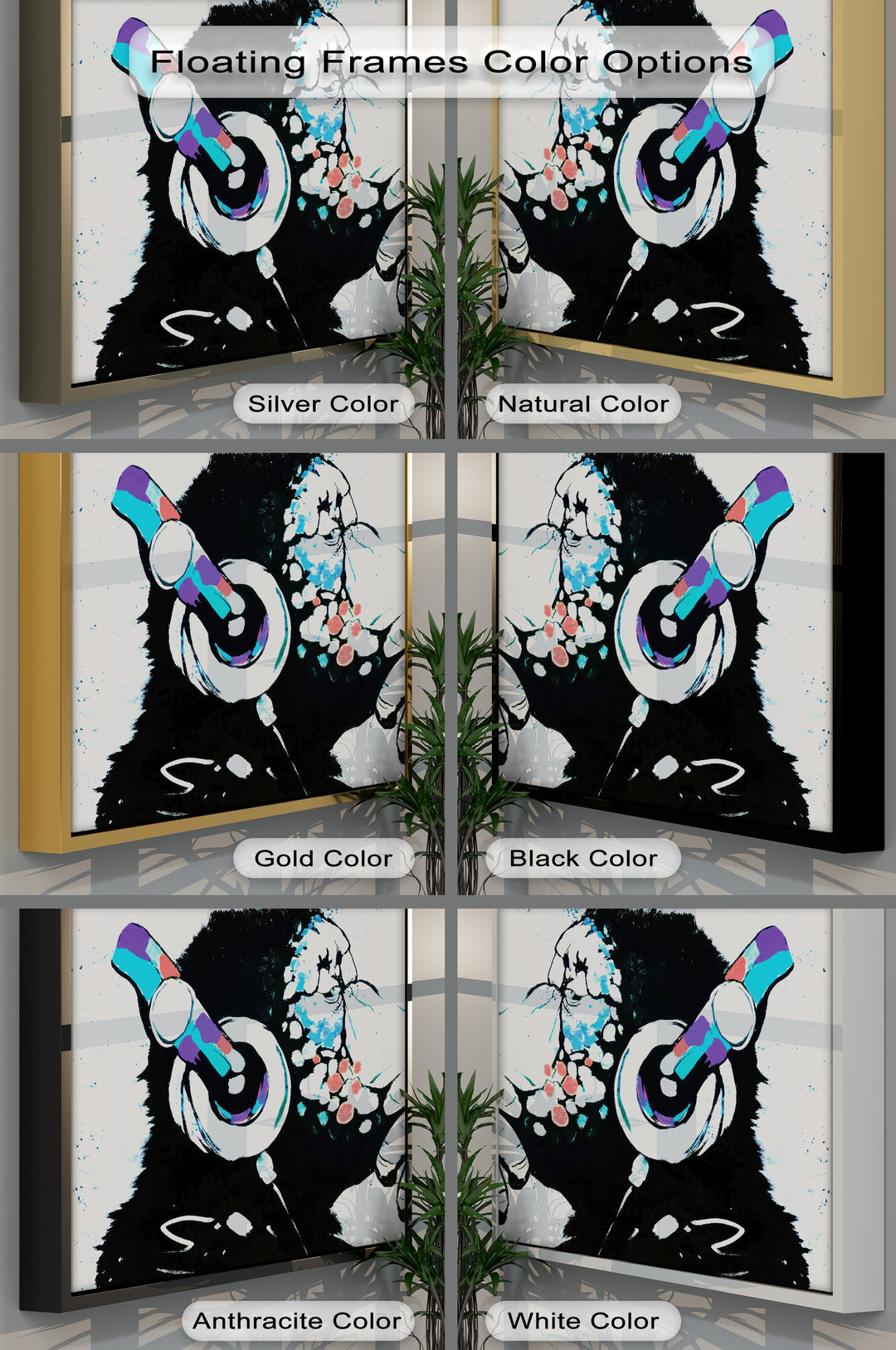 Listening Ape – Banksy Street Art Canvas Print