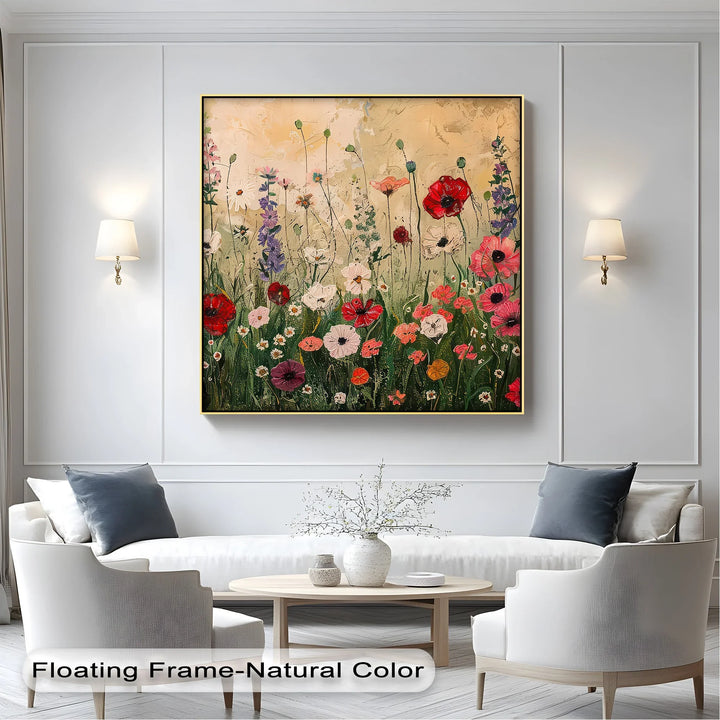 Wildflower Symphony – Colorful Floral Canvas Print - MyPhotoStation