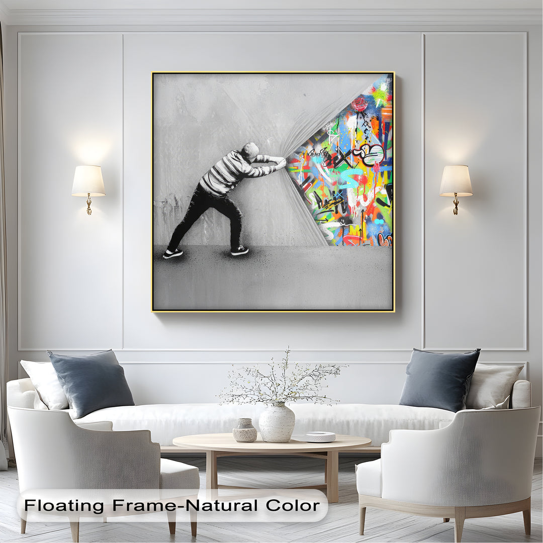 Amalfi Citrus Escape – Leinwanddruck aus einem mediterranen Orangenhain