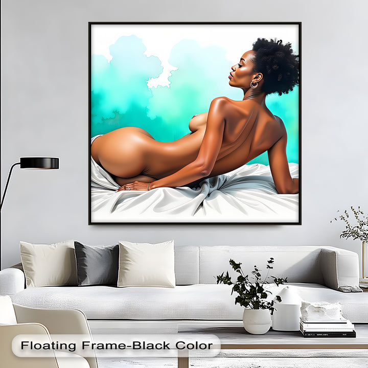 Nude Muse Empowered - Erotic Canvas Wall Art | Nude Art