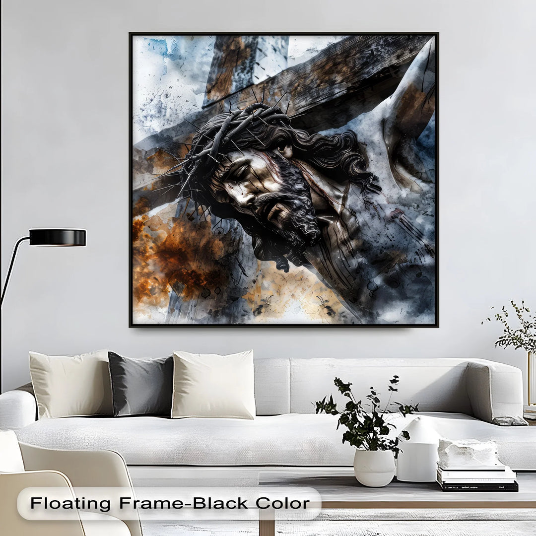 Crown of Thorns – Crucifixion of Jesus Canvas Print