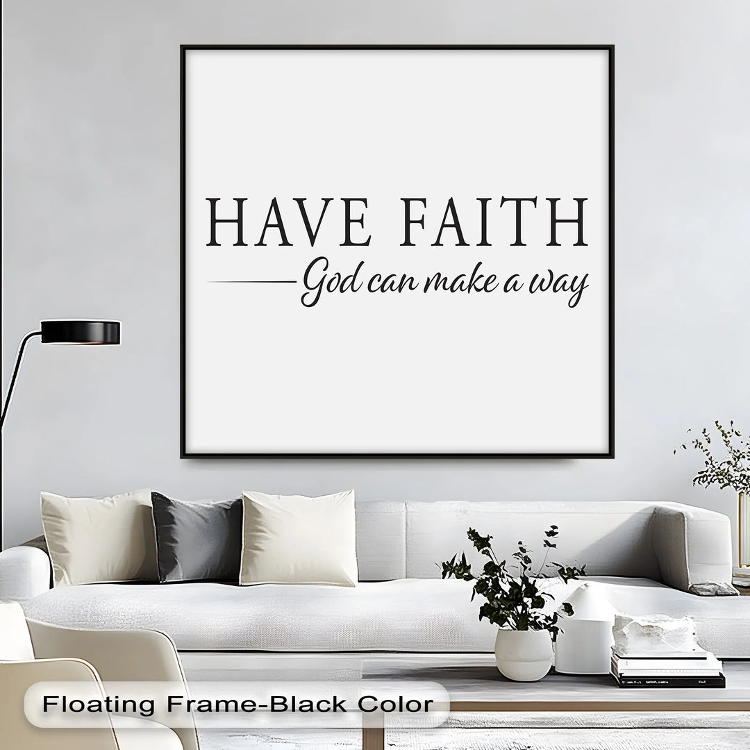 Inspirational Christian design for faithful hearts

