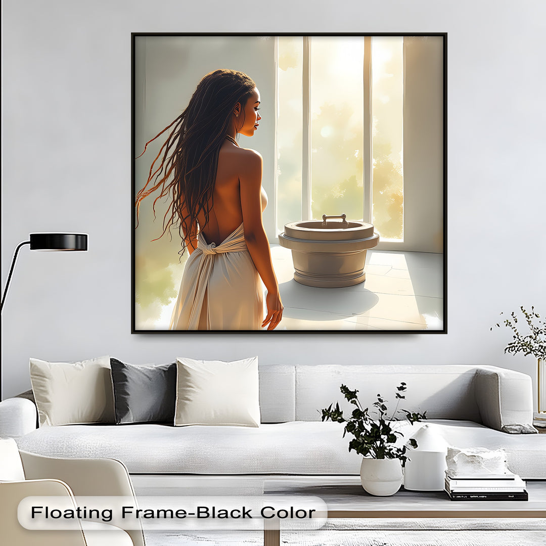 Morning Ritual - Erotic Canvas Print | Framed Wall Art