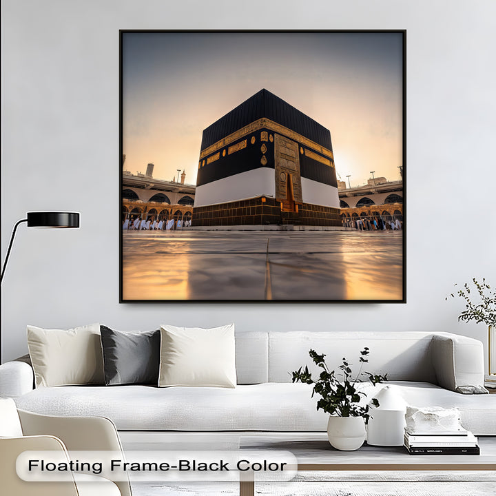 The Kaaba in Masjid al-Haram – Islamic Wall Art