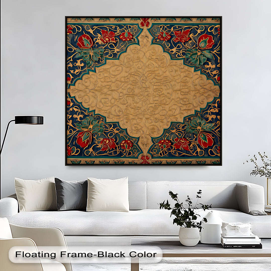 Moonlit Rider – Persian Canvas Art
