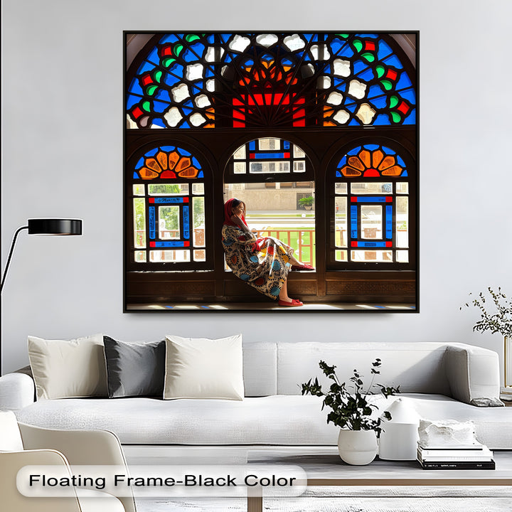 Persian Geometric Elegance – Persian Canvas Print