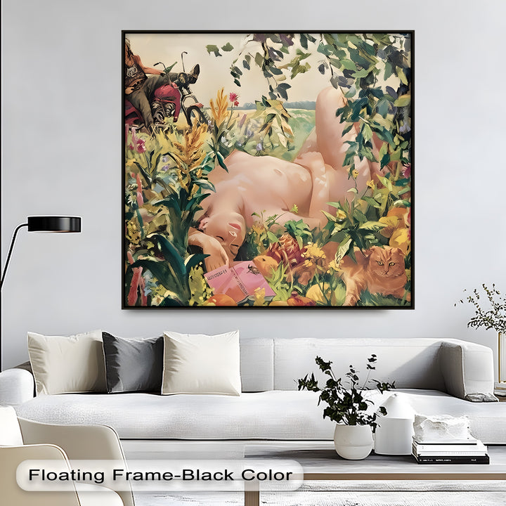 Garden of Delirium – Erotic Canvas Wall Art | Framed Art