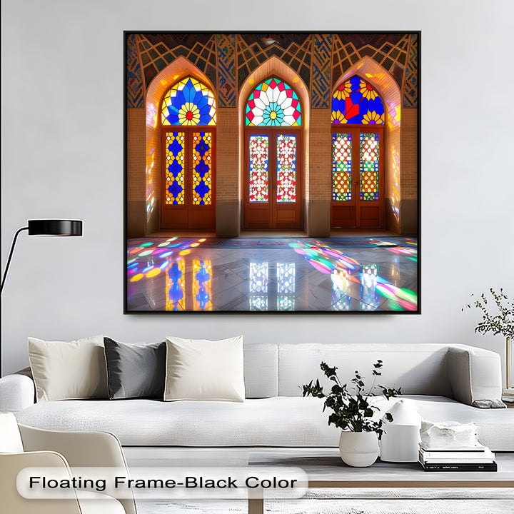 Prismatic Harmony – Persian Canvas Print