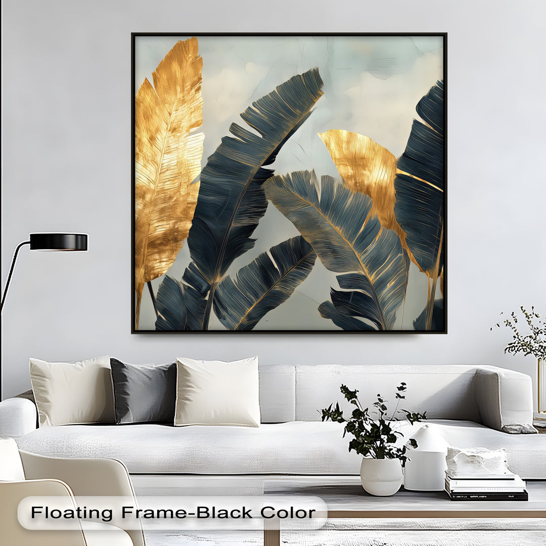 Tropical Banana Leaf - Canvas Wall Art | Artwork Canvas