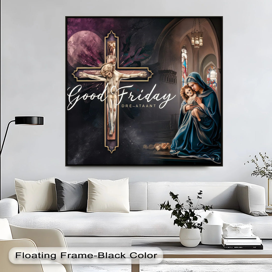 Good Friday Devotion – Jesus Canvas Print