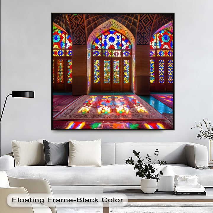 Sunlit Persian Grandeur – Persian Canvas Print